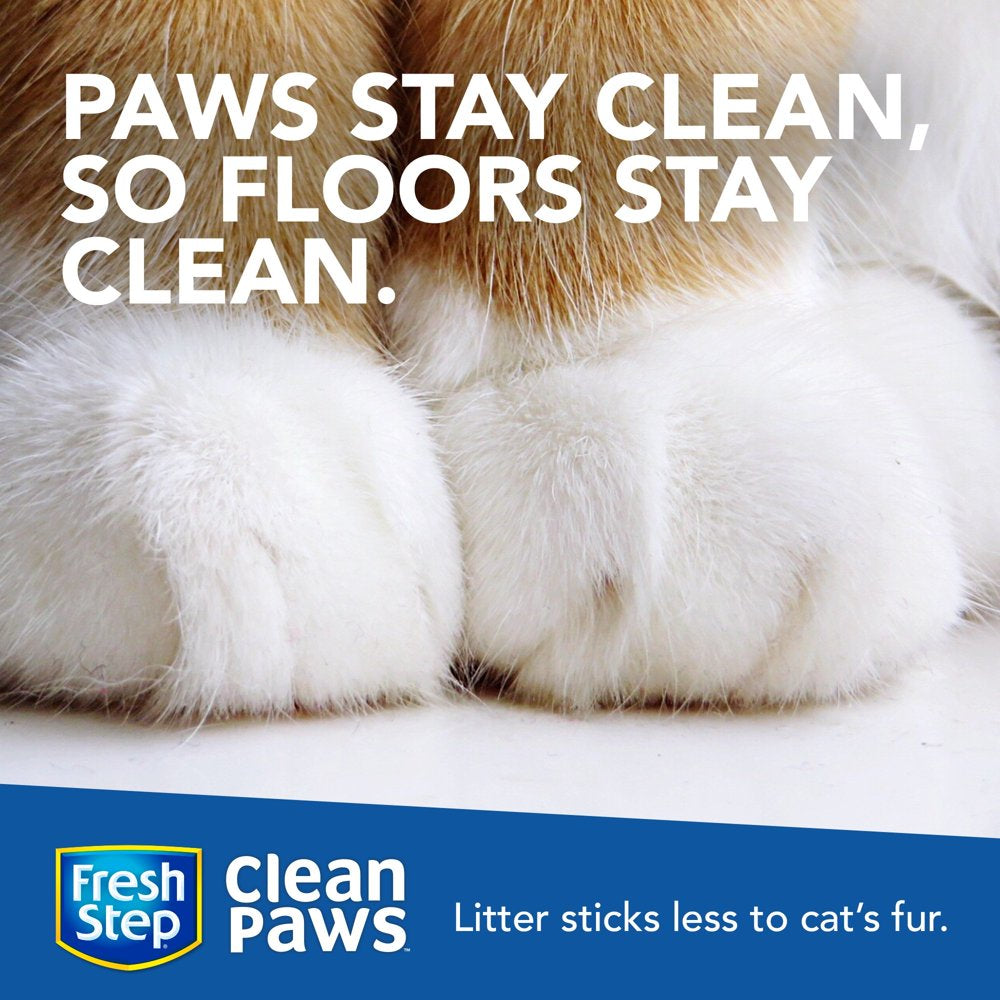 Fresh Step Clean Paws Multi-Cat Scented Litter with the Power of Febreze, Clumping Cat Litter, 18 Lbs Animals & Pet Supplies > Pet Supplies > Cat Supplies > Cat Litter The Clorox Company   