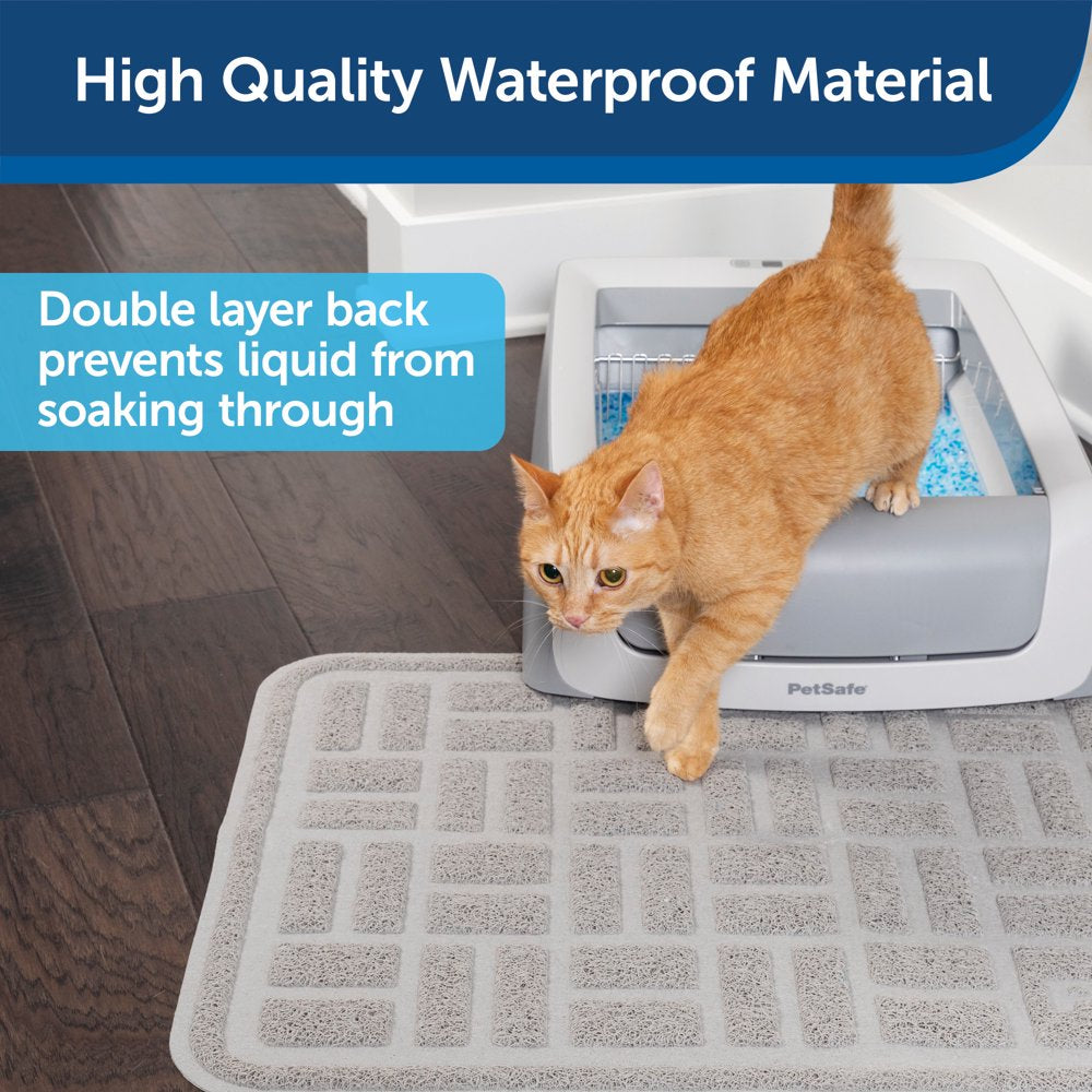 Petsafe Anti-Tracking Litter Mat, Compatible with All Cat Litter Boxes, Non-Slip High Quality Material, Medium Animals & Pet Supplies > Pet Supplies > Cat Supplies > Cat Litter Box Mats Radio Systems Corporation   