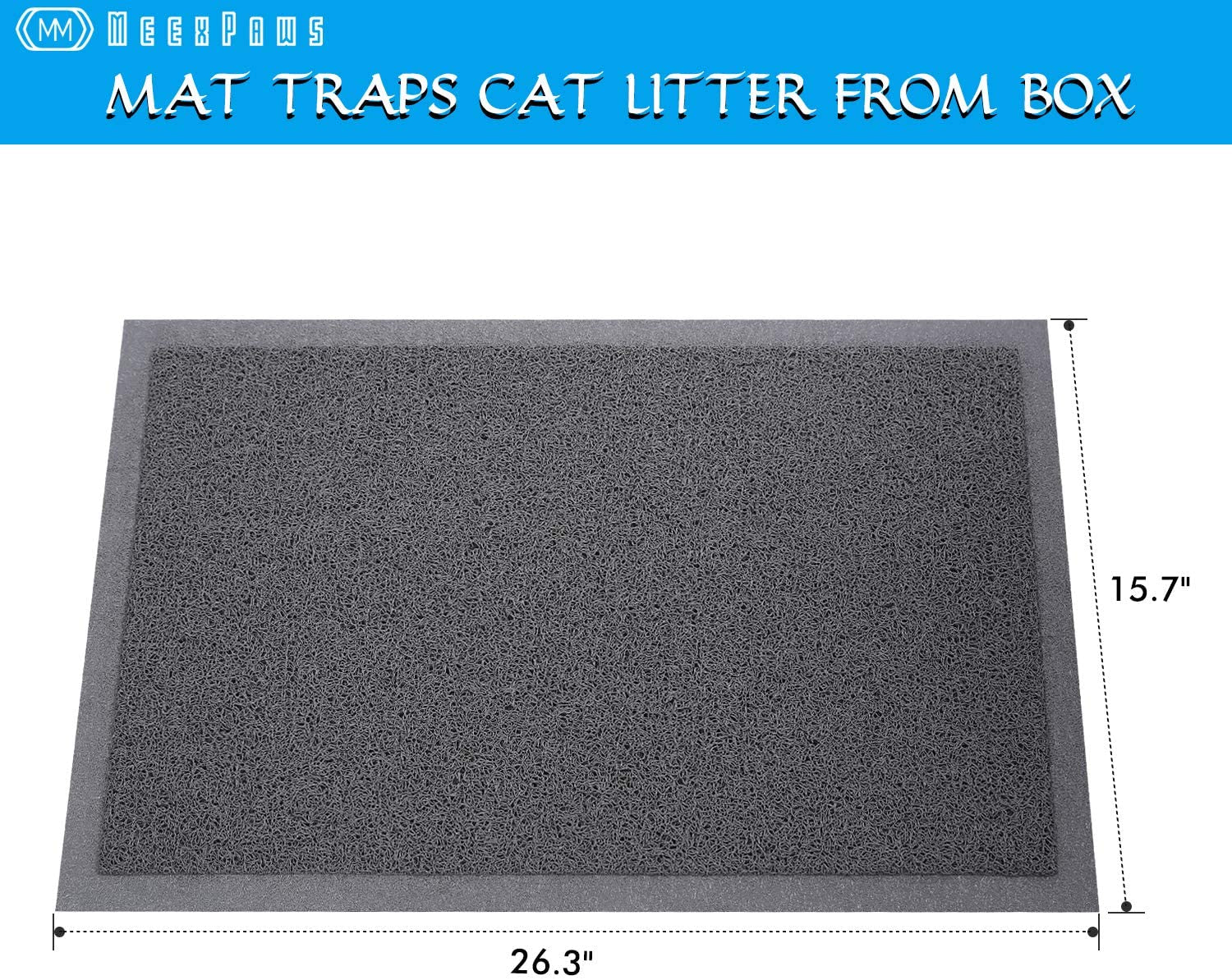 Cat Litter Box Enclosure Furniture Hidden, Cat Washroom Bench Storage Cabinet | Extra Large | Dog Proof | Waterproof Inside/Easy Clean | Easy Assembly | Odor Control |