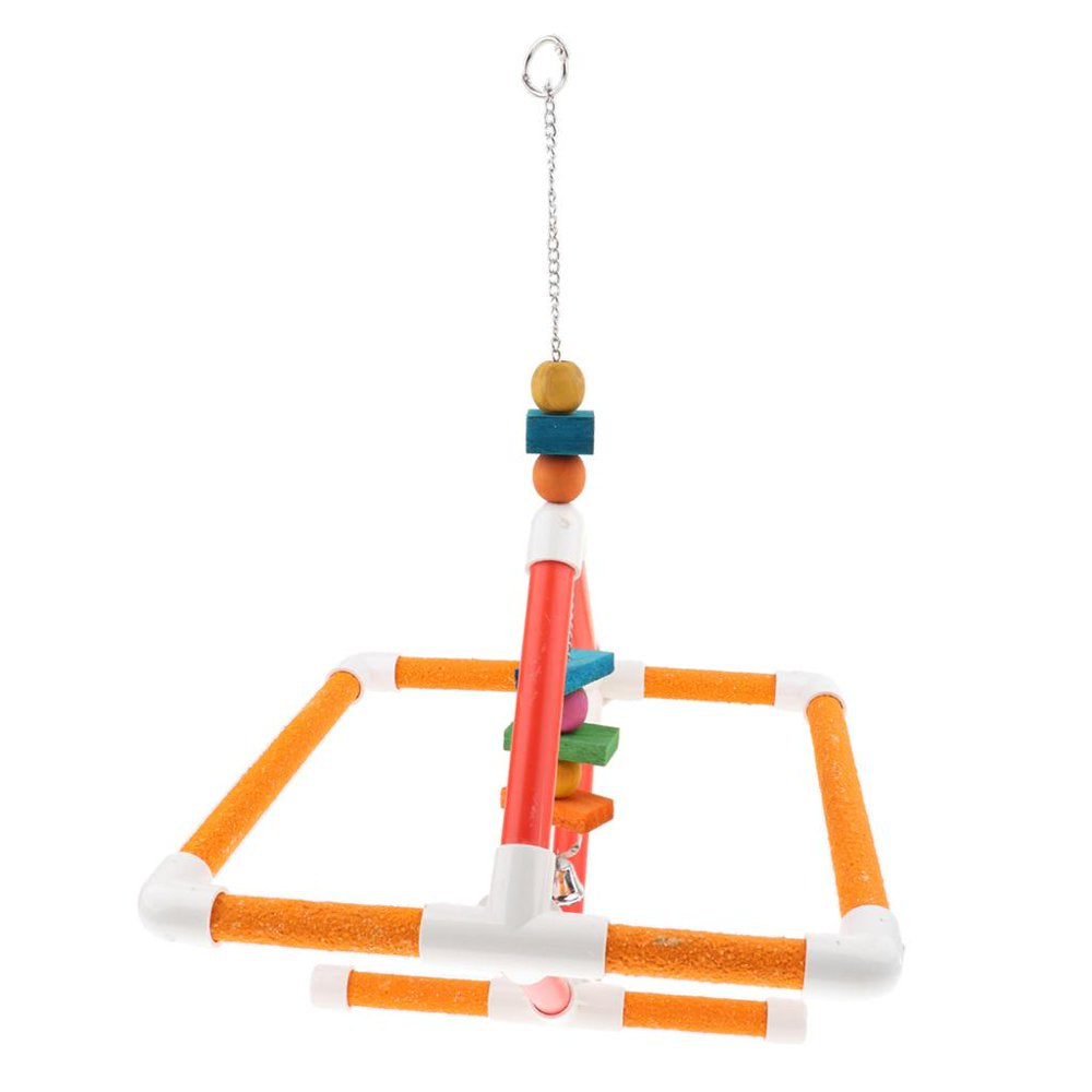 Small Animals Hamster Squirrels Toy Playground Perch Climing Ladder Parakeet Parrot Bird Gym Stand Playpen Animals & Pet Supplies > Pet Supplies > Bird Supplies > Bird Ladders & Perches DYNWAVE   