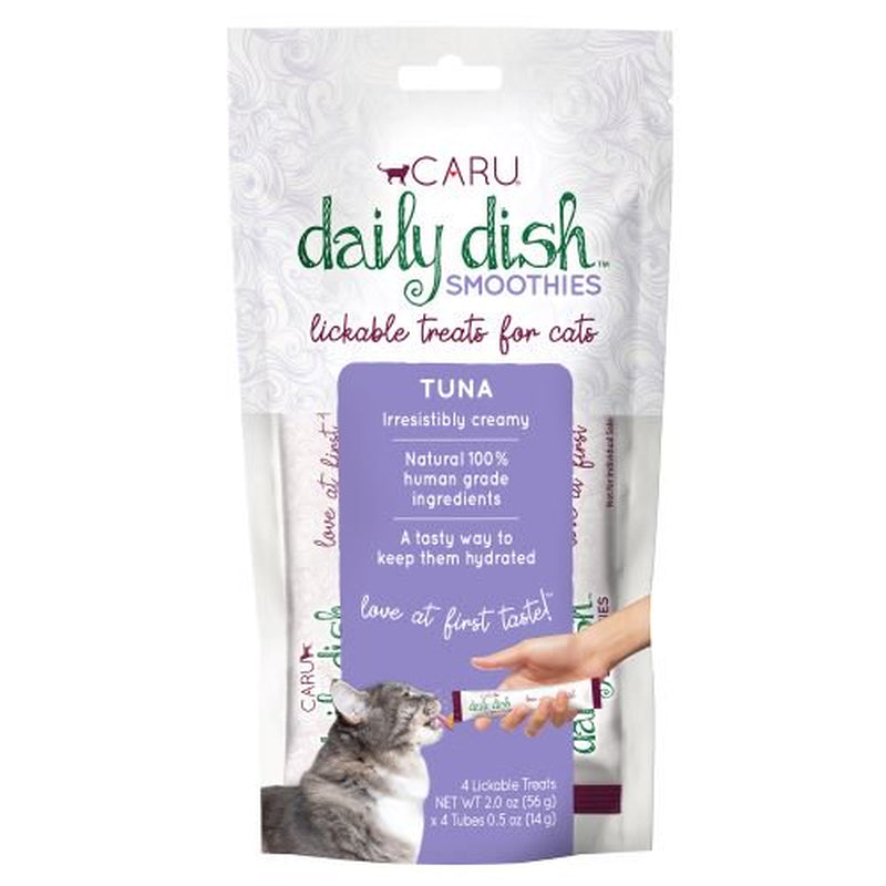 Daily Dish Smoothie Licakable Treat for Cats - Tuna Animals & Pet Supplies > Pet Supplies > Cat Supplies > Cat Treats Caru Pet Food Company   