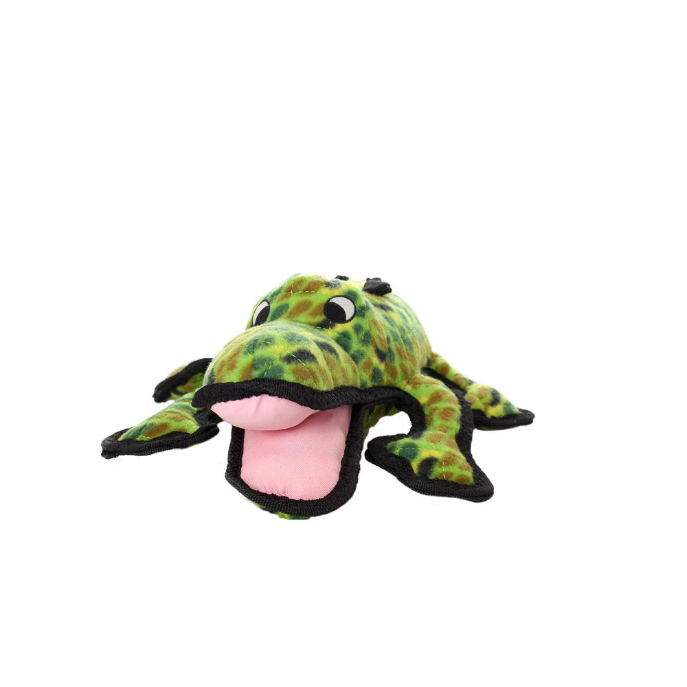 Tuffy Ocean Creature Alligator Dog Squeaky Toy, Green Animals & Pet Supplies > Pet Supplies > Dog Supplies > Dog Toys VIP Products   