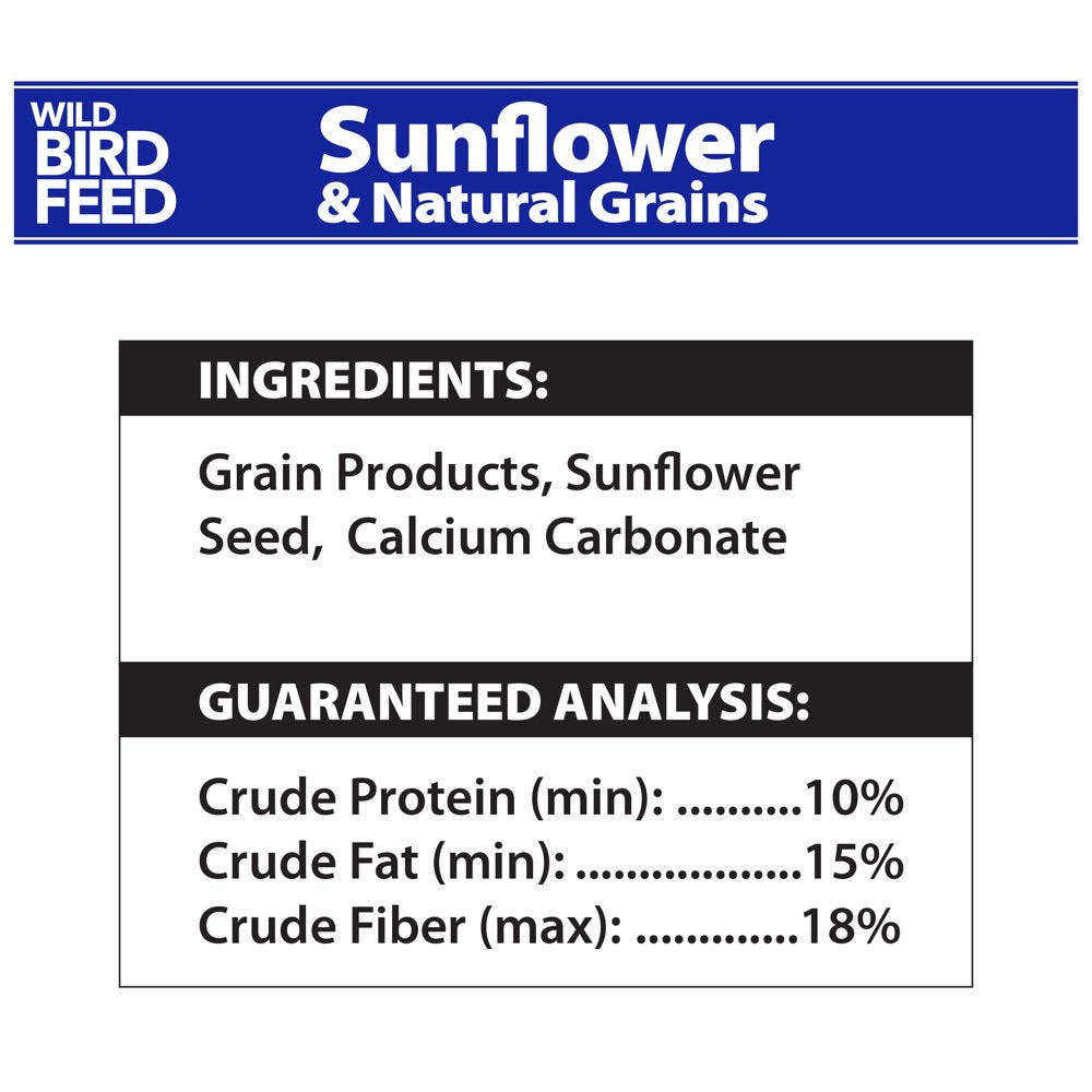 Global Harvest Foods Sunflower & Grains Wild Bird Feed, New, 5 Lb. Bag Animals & Pet Supplies > Pet Supplies > Bird Supplies > Bird Food Global Harvest Foods Ltd.   