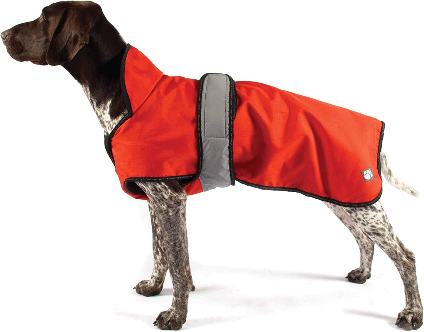 Dog Coat 2 in 1 Orange Dot 14" Animals & Pet Supplies > Pet Supplies > Dog Supplies > Dog Apparel Danish Designs   