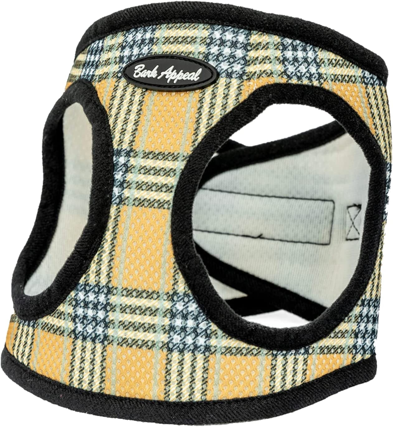 Bark Appeal Step-In Dog Harness, Mesh Step in Dog Vest Harness for Small & Medium Dogs, Non-Choking with Adjustable Heavy-Duty Buckle for Safe, Secure Fit – (Small, Pink) Animals & Pet Supplies > Pet Supplies > Dog Supplies > Dog Apparel Bark Appeal Tan Plaid Medium (Pack of 1) 