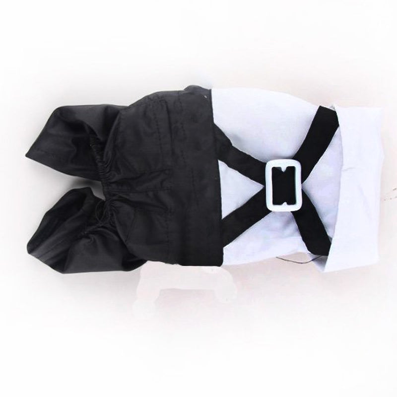 Pet Dog Tuxedo Bow Tie Wedding Suit Clothing Puppy Costumes Clothes Apparel Animals & Pet Supplies > Pet Supplies > Dog Supplies > Dog Apparel Funcee   