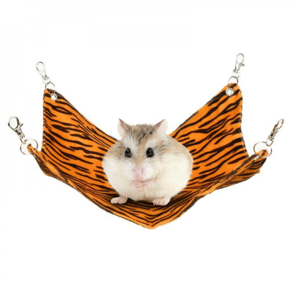 Popvcly Pet Small Animals Hamster Hanging Bed Mat Pad Cages Sleeping Platform Blanket Hamster Hammocks Houses for Chinchillas Squirrels a L Animals & Pet Supplies > Pet Supplies > Small Animal Supplies > Small Animal Bedding Popvcly   