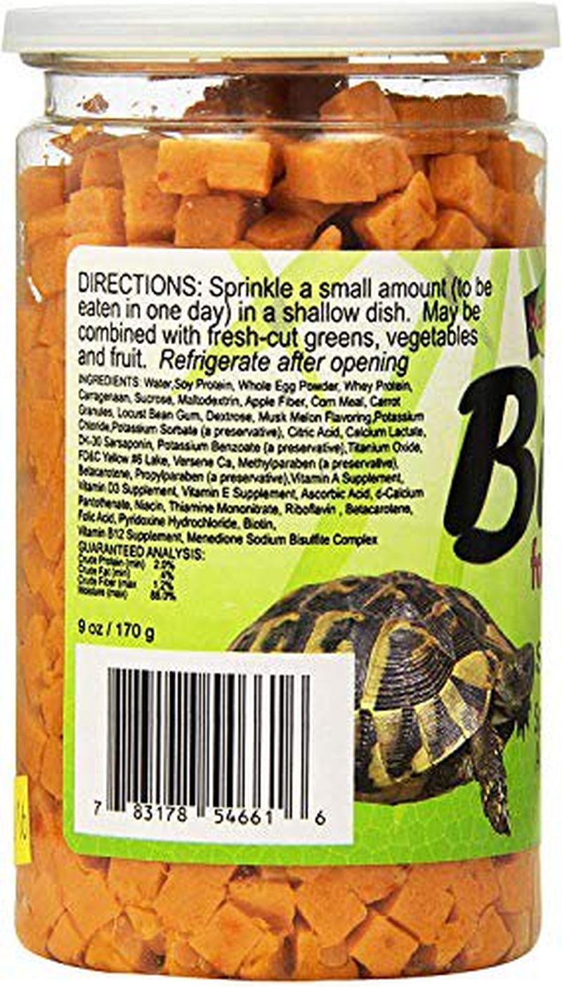 Nature Zone Snz54661 Melon Flavored Total Bites Soft Moist Food for Tortoise, 9-Ounce Animals & Pet Supplies > Pet Supplies > Small Animal Supplies > Small Animal Food Nature Zone Pet Products   