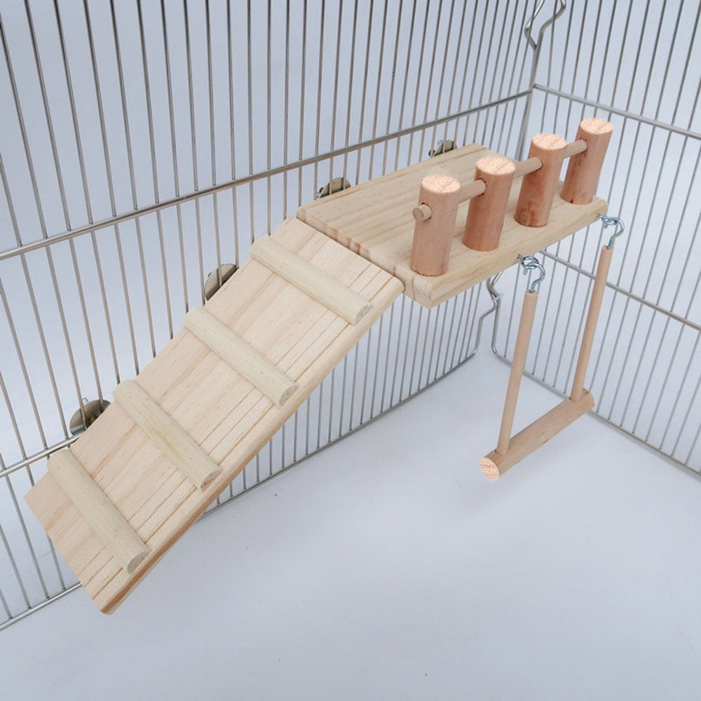 Small Animal Stand Climbing Ladder Cage House for Hamster Rat Mice Parrot Habitats Rat Hideaway Chew Cage Toy Animals & Pet Supplies > Pet Supplies > Small Animal Supplies > Small Animal Habitats & Cages JZROCKER   