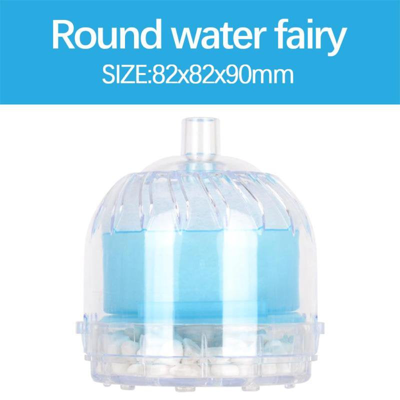 Mini Fish Stool Suction Collector Oxygen Release Cleaning Tool Aquarium Supplies - round Blue Animals & Pet Supplies > Pet Supplies > Fish Supplies > Aquarium Cleaning Supplies Magideal   