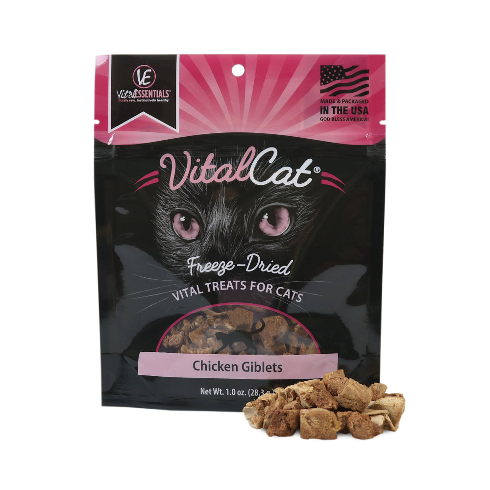 Vital Essentials Freeze Dried Cat Treats, Minnows 0.5 Oz