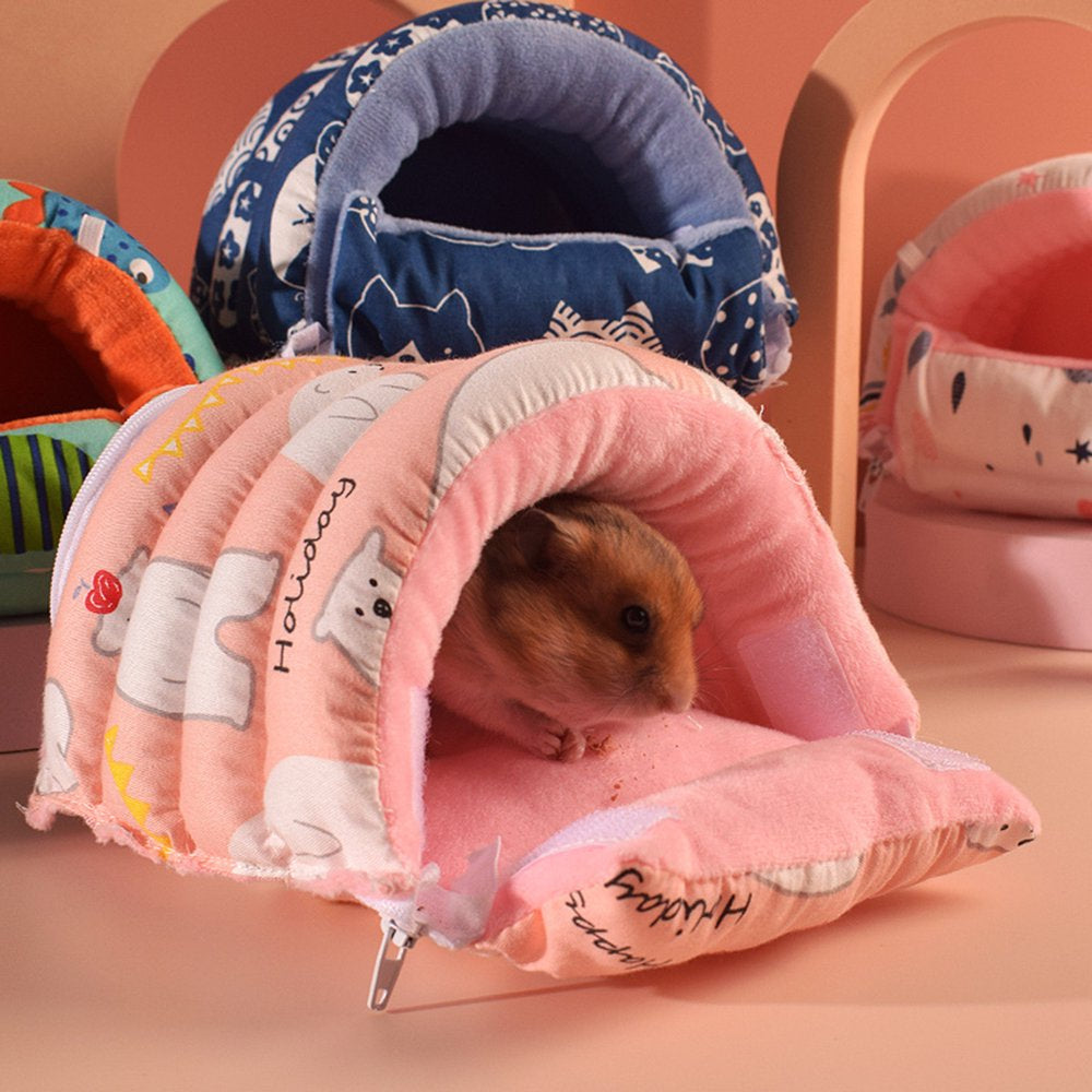 Pet Enjoy Guinea Pig Bed Cave Cozy Hamster House,Small Animals Winter Warm Hideout Hamster Nest Cage Accessories for Rabbits Hedgehog Squirrels Habitat Supplies Animals & Pet Supplies > Pet Supplies > Small Animal Supplies > Small Animal Habitats & Cages Pet Enjoy   