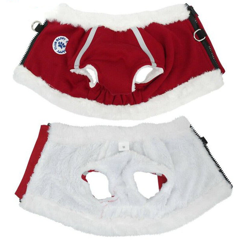 Dog Winter Coat with Thicken Furry Collar, Reflective Warm Pet Jacket Waterproof Windproof Dog Clothes for Cold Weather, Soft Puppy Vest Apparel for Small Medium Large Dogs, Blue, M Animals & Pet Supplies > Pet Supplies > Dog Supplies > Dog Apparel Dog jackets   