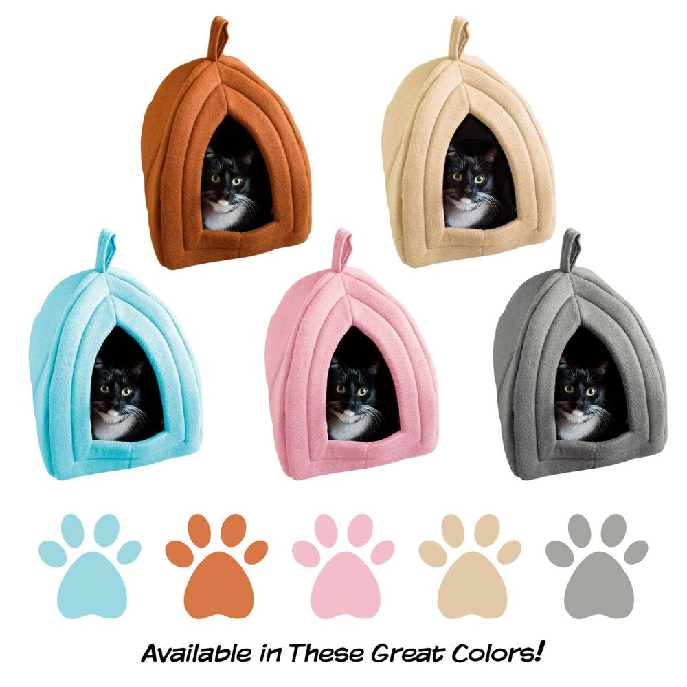 Petmaker Cozy Kitty Tent Igloo Plush Cat Bed Animals & Pet Supplies > Pet Supplies > Cat Supplies > Cat Beds Overstock   