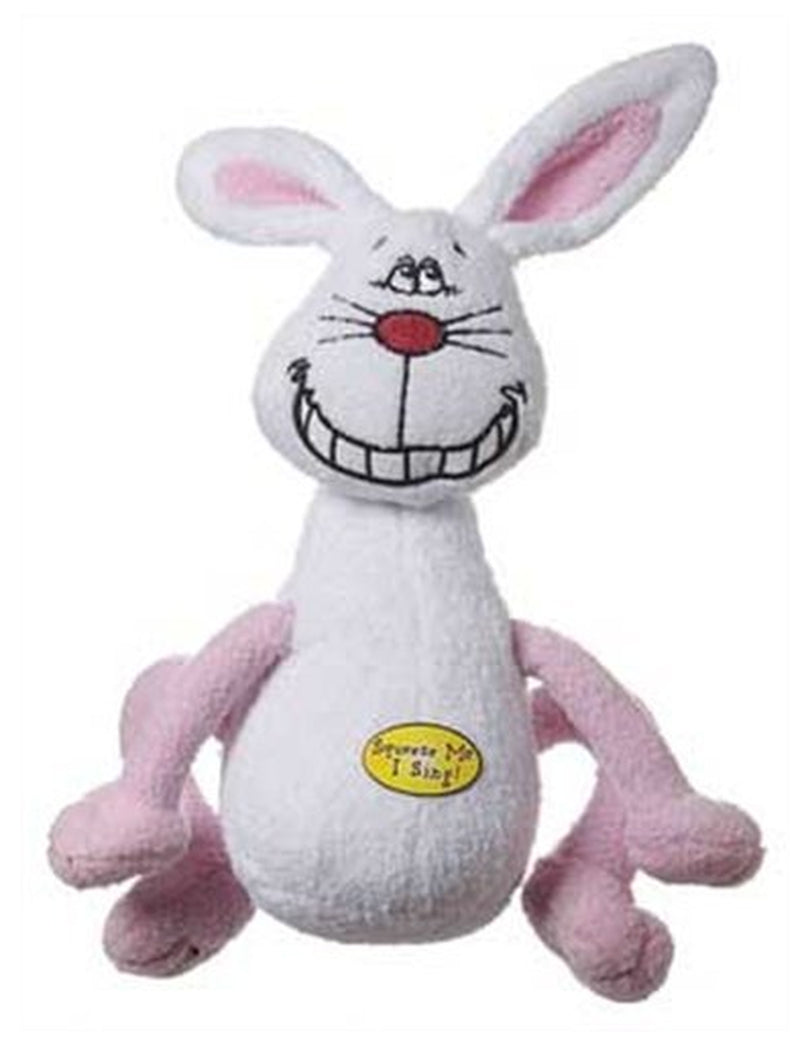 Multipet Deedle Dude Musical Interactive Plush Rabbit Dog Toy Animals & Pet Supplies > Pet Supplies > Dog Supplies > Dog Toys Multipet International   