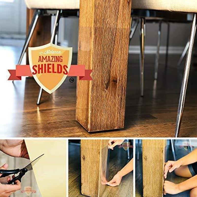 Stelucca Amazing Shields Set X-Large Furniture Protectors from Cats - Cat Repellent for Furniture - Cat Scratch Deterrent - Cat Couch Protector - Scratch Pad - Cat Couch - Cat Scratcher 6 Animals & Pet Supplies > Pet Supplies > Cat Supplies > Cat Furniture Amazing Shields   