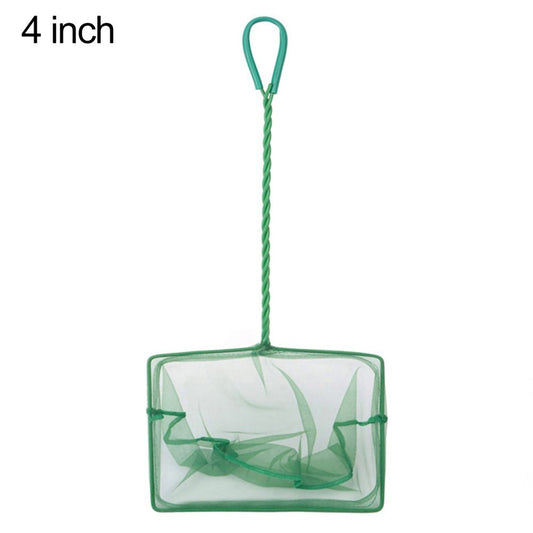 Fish Net Long Handle Strong Bearing Aquarium Accessory Fine Mesh Aquarium Net for Transferring Animals & Pet Supplies > Pet Supplies > Fish Supplies > Aquarium Fish Nets duixinghas 4Inch  