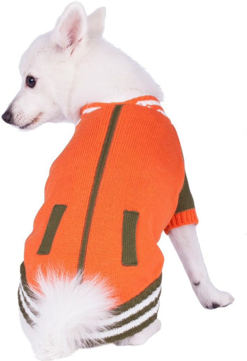 Blueberry Pet Chic Argyle All over Dog Sweater in Charcoal and Scarlet Red, Back Length 12", Pack of 1 Clothes for Dogs Animals & Pet Supplies > Pet Supplies > Dog Supplies > Dog Apparel Blueberry Pet Orange Sweater of Single Layer 12 inch (Pack of 1) 