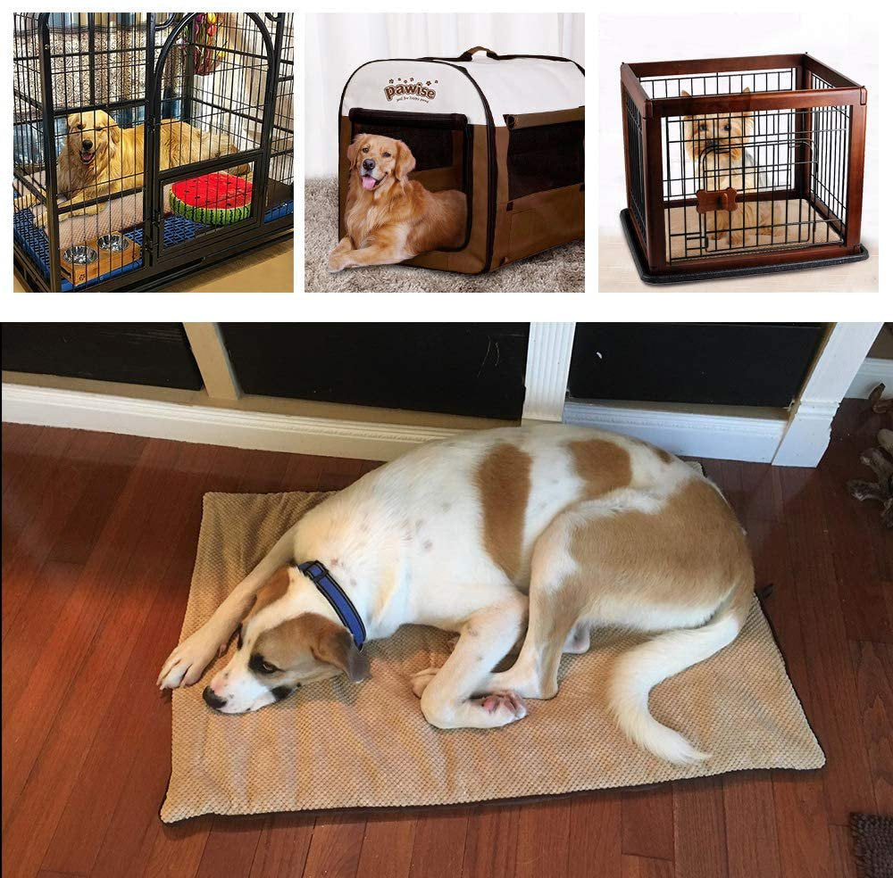 PAWISE Pet Cushion Dog Cat Mat Washable Mattress Teflon Defender Dog Beds Dog Cushion Crate Cage Puppy Bed, Large Animals & Pet Supplies > Pet Supplies > Cat Supplies > Cat Beds PAWISE   