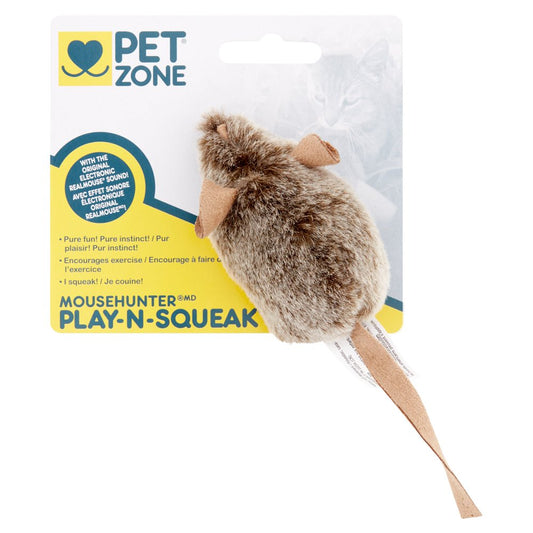 Pet Zone Play-N-Squeak Mouse Hunter Cat Toy for Cats and Kittens Animals & Pet Supplies > Pet Supplies > Cat Supplies > Cat Toys OurPet's Company   