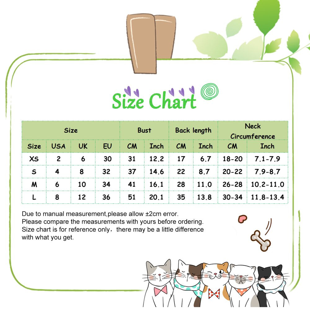 Meidiya 2Pcs Dog Shirts Cute Printed Cotton Pet Clothes,Soft Breathable Warm Sweater Bottoming Shirt for Small Dogs Cats Puppy,Adorable Cozy Apparel Casual Fashion Costume Mother'S Day Father'S Day Animals & Pet Supplies > Pet Supplies > Dog Supplies > Dog Apparel Meidiya   