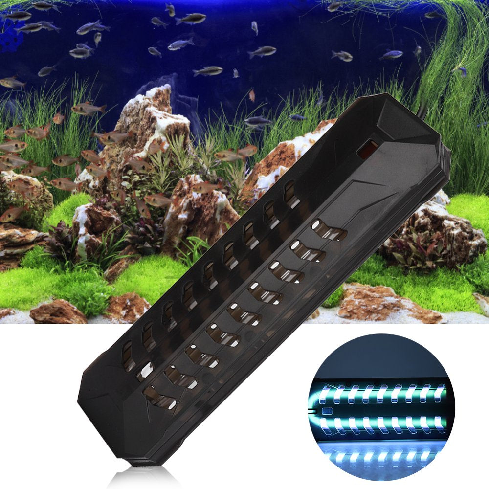 Mgaxyff Aquarium Sterilizer Light,Fish Tank Germicidal Lamp,Aquarium Submersible UV Light Sterilizer Pond Fish Tank Germicidal Sterilization Lamp Animals & Pet Supplies > Pet Supplies > Fish Supplies > Aquarium Lighting Mgaxyff   