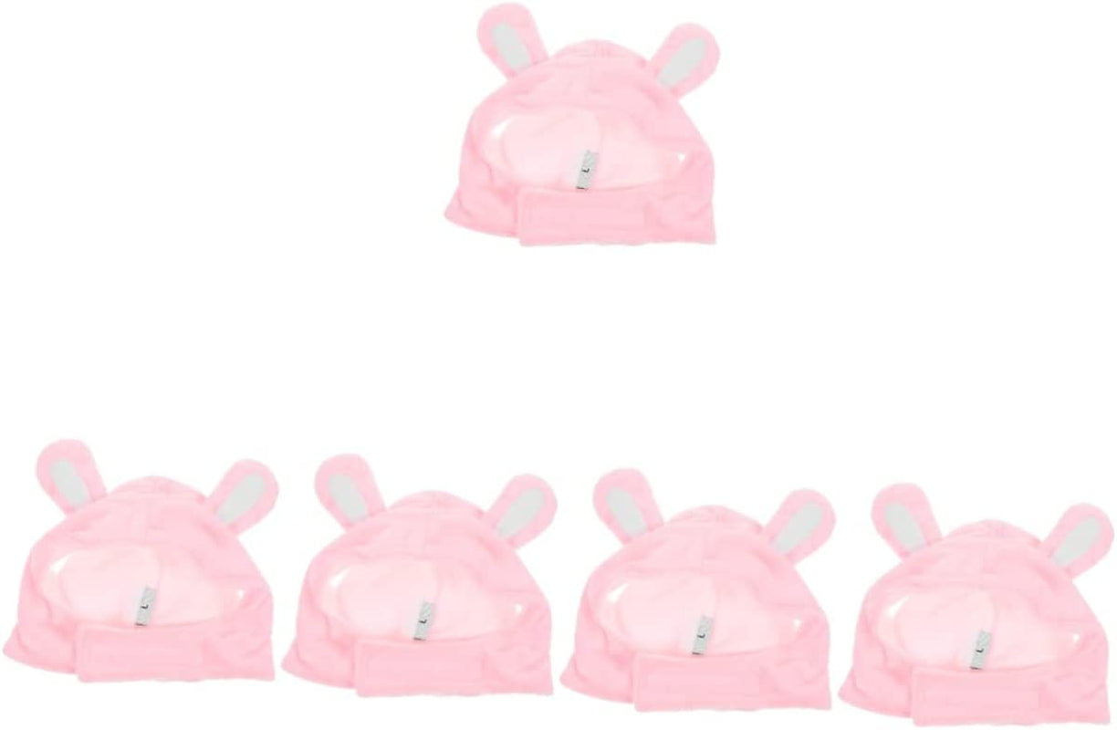 Balacoo 4Pcs Dog Costume Hat Cosplay in Dogs - for Accessories Year Party Cats Warm Pink Favor Bunny Kitten Accessory Dress Easter Rabbit up New Headwear Ears Puppy Headgear Small and Xs Animals & Pet Supplies > Pet Supplies > Dog Supplies > Dog Apparel Balacoo Pinkx5pcs 25x18cmx5pcs 