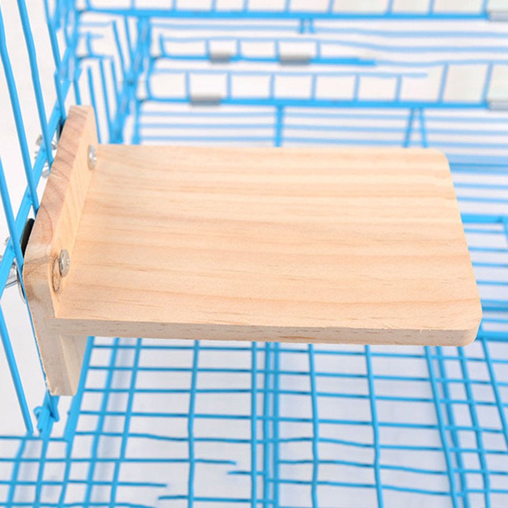 Pet Enjoy Hamster Bird Wooden Platform,Rectangle Wood Stand Board Anti-Slip Hamster Climbing Toy Small Animal Habitat Cage Accessories for Budgie,Parrots,Hamster,Gerbil,Chinchillas Animals & Pet Supplies > Pet Supplies > Small Animal Supplies > Small Animal Habitats & Cages Pet Enjoy   