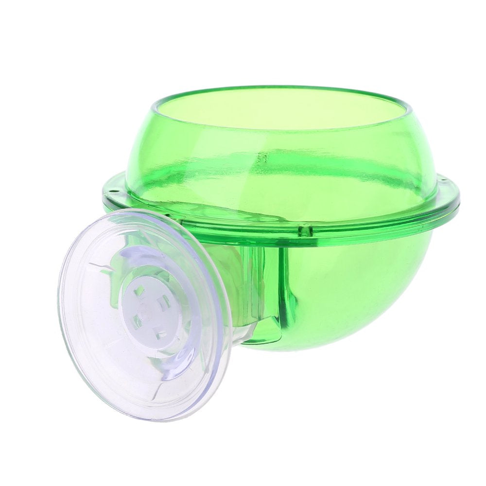 Suction Cup Reptiles Feeder Anti-Escape Amphibians Drinker Bowl Worm Container Animals & Pet Supplies > Pet Supplies > Reptile & Amphibian Supplies > Reptile & Amphibian Food HOMSINO   