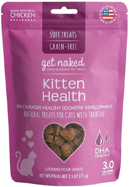 Get Naked Get Naked Kitten Health Soft Natural Cat Treats 2.5 Oz Animals & Pet Supplies > Pet Supplies > Cat Supplies > Cat Treats Get Naked   