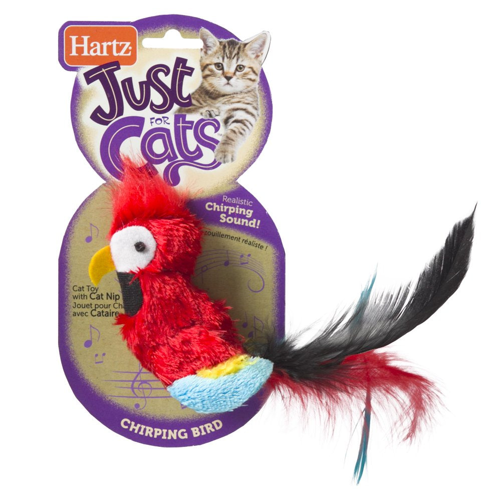 Hartz Just for Cats Chirping Birds Sound Cat Toy (Color May Vary) Animals & Pet Supplies > Pet Supplies > Cat Supplies > Cat Toys Hartz   