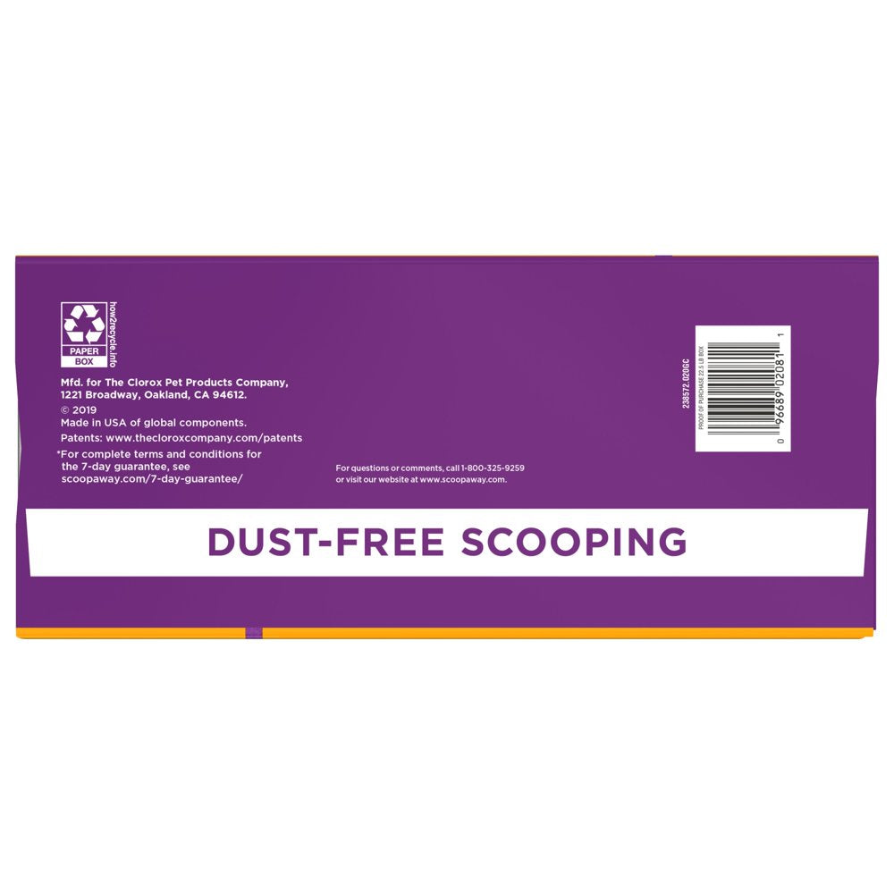 Scoop Away Low-Track Clumping Cat Litter, Fresh Spring Air Scent, 22.5 Lbs Animals & Pet Supplies > Pet Supplies > Cat Supplies > Cat Litter The Clorox Company   