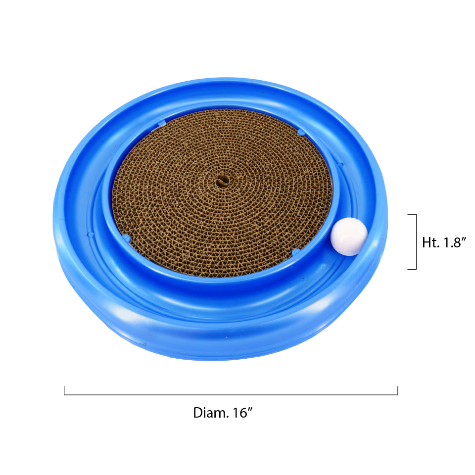 Morovilla Turbo Interactive Scratcher Cat Toy Animals & Pet Supplies > Pet Supplies > Cat Supplies > Cat Toys CPP, Inc.   