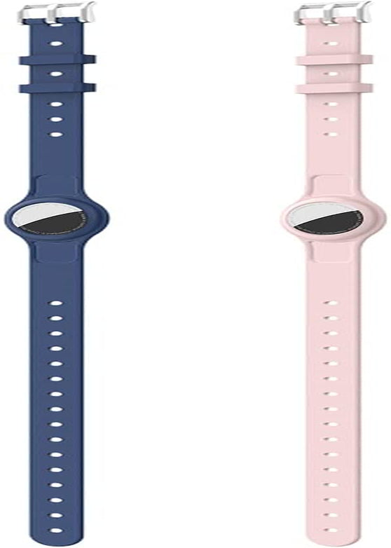 Mutural for Airtag Case 2021 ,Soft Silicone Dog Collar for Airtag ,Anti-Lost Lightweight Pet Collar ,Adjust and Easy-To-Clean Durable in Use-Black Electronics > GPS Accessories > GPS Cases Mutural Blue&Pink  