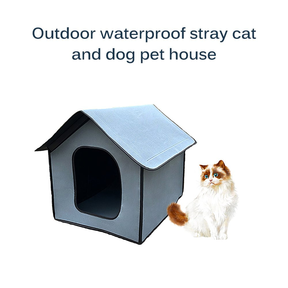 FANCY EVA Pet House Outdoor Cat and Dog House Foldable Pet Hut Kennel Waterproof Animals & Pet Supplies > Pet Supplies > Dog Supplies > Dog Houses Fancy   