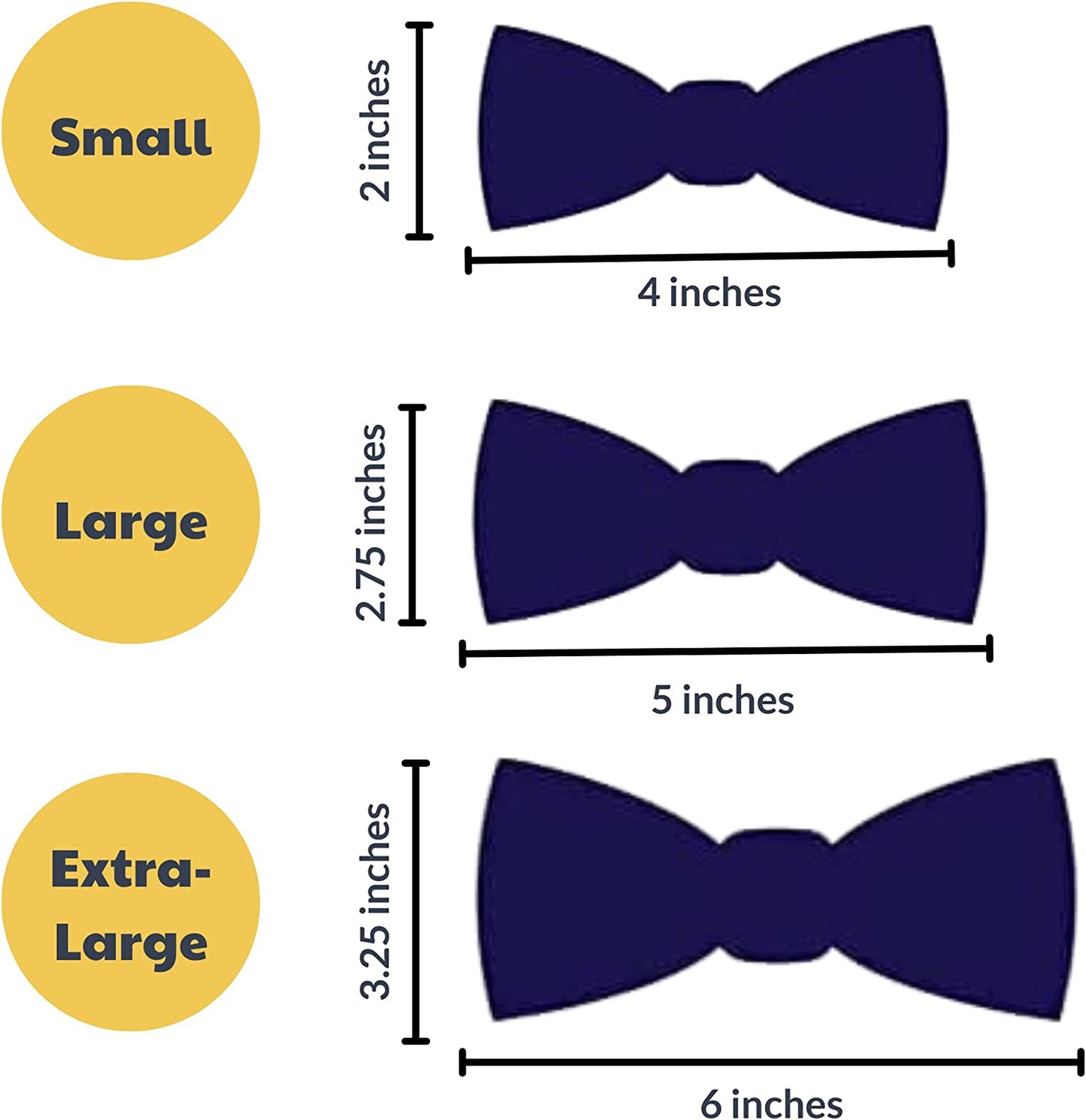 H&K Bow Tie for Pets | Woodstock (Large) | Velcro Bow Tie Collar Attachment | Fun Bow Ties for Dogs & Cats | Cute, Comfortable, and Durable | Huxley & Kent Bow Tie Animals & Pet Supplies > Pet Supplies > Dog Supplies > Dog Apparel Huxley & Kent   