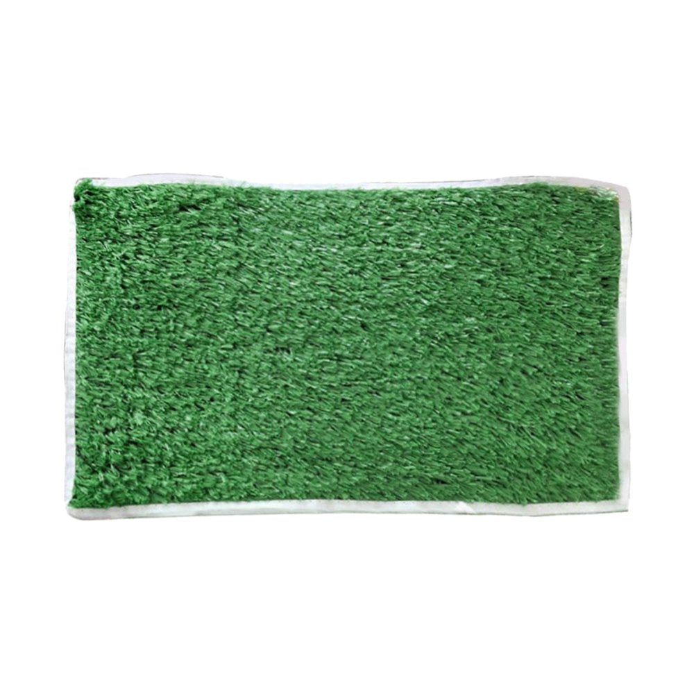 Washable Dog Pee Pad ,Pet Toilet Training, Indoor and Outdoor Artificial Grass Potty Simulation Lawn Turf Green For Animals & Pet Supplies > Pet Supplies > Dog Supplies > Dog Diaper Pads & Liners perfk M  