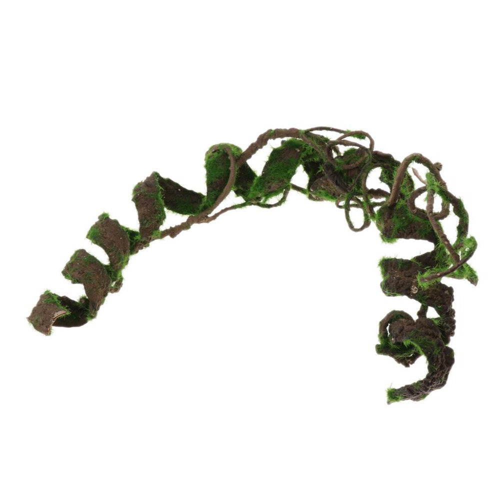 Reptile Terrarium Artificial Plant Leaves Vines Amphibian Habitat - as Shown, S S Animals & Pet Supplies > Pet Supplies > Small Animal Supplies > Small Animal Habitat Accessories perfk   