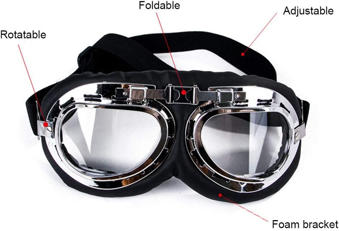 SEIS Dog Windproof Glasses Large Dog Sunglasses Pet Folding Winter Windproof Sunglasses Sled Dog Goggles (Colorful) Animals & Pet Supplies > Pet Supplies > Dog Supplies > Dog Apparel Yu-Xiang   