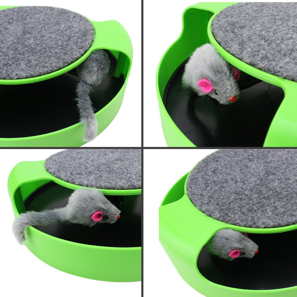 Catch a Running Mouse and Scratch Pad Interactive Cat Toy Animals & Pet Supplies > Pet Supplies > Cat Supplies > Cat Toys unknown   