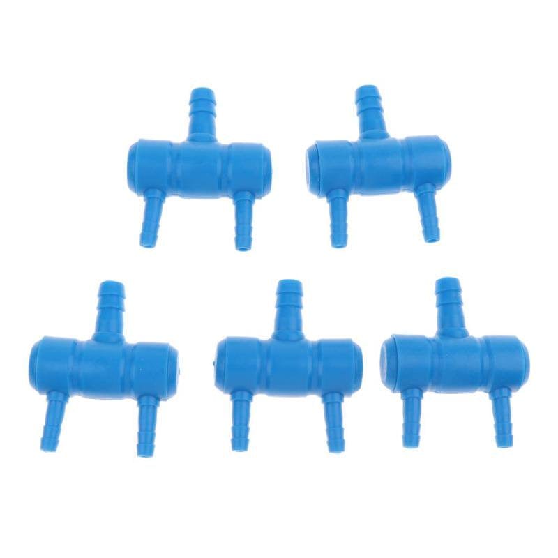 5Piece Aquarium Fish Tank Pond Pump Manifold Air Divider Valve 1 to 2 Outlet Animals & Pet Supplies > Pet Supplies > Fish Supplies > Aquarium & Pond Tubing Magideal   