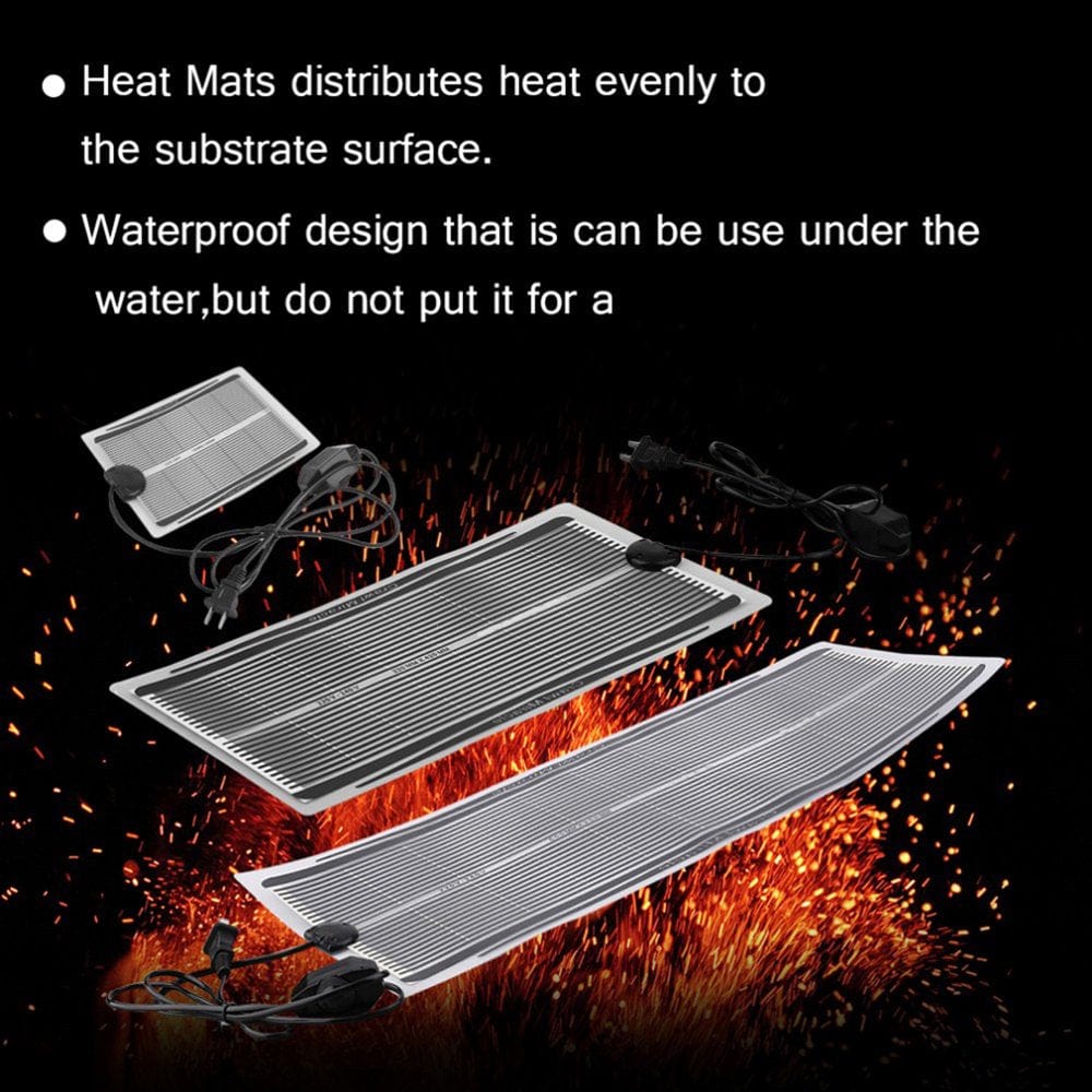 5W Adjustable Temperature Pet Heating Warmer Amphibians Bed Mat Cushion