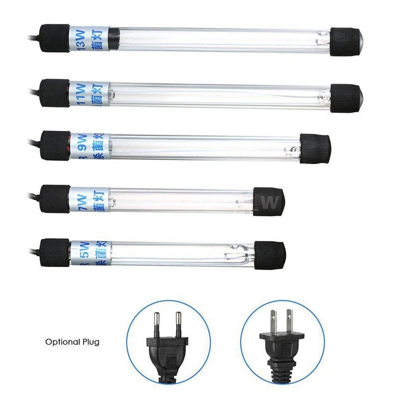 5W Aquarium UV Sterilizer Light Submersible Water Clean Lamp for Pond Fish Tank US Plug Animals & Pet Supplies > Pet Supplies > Fish Supplies > Aquarium Lighting Mylobeth   