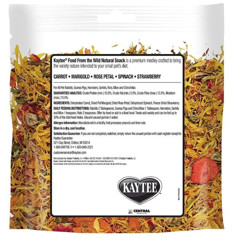 6 Oz (6 X 1 Oz) Kaytee Food from the Wild Treat Medley Rabbit / Guinea Pig Animals & Pet Supplies > Pet Supplies > Small Animal Supplies > Small Animal Treats Kaytee   