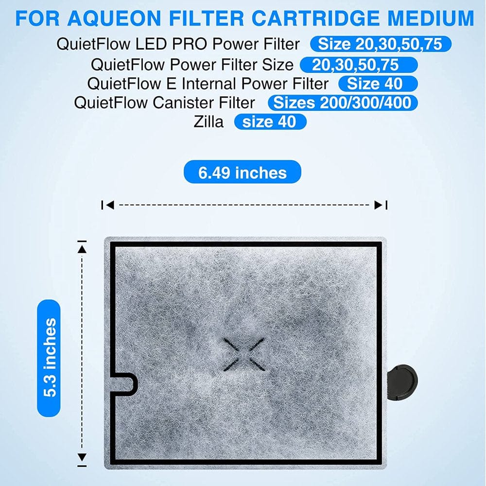 6 Pack Fish Tank Filters for Aqueon Filter Cartridges, Replacement Filters Cartridges- Large Animals & Pet Supplies > Pet Supplies > Fish Supplies > Aquarium Filters China   