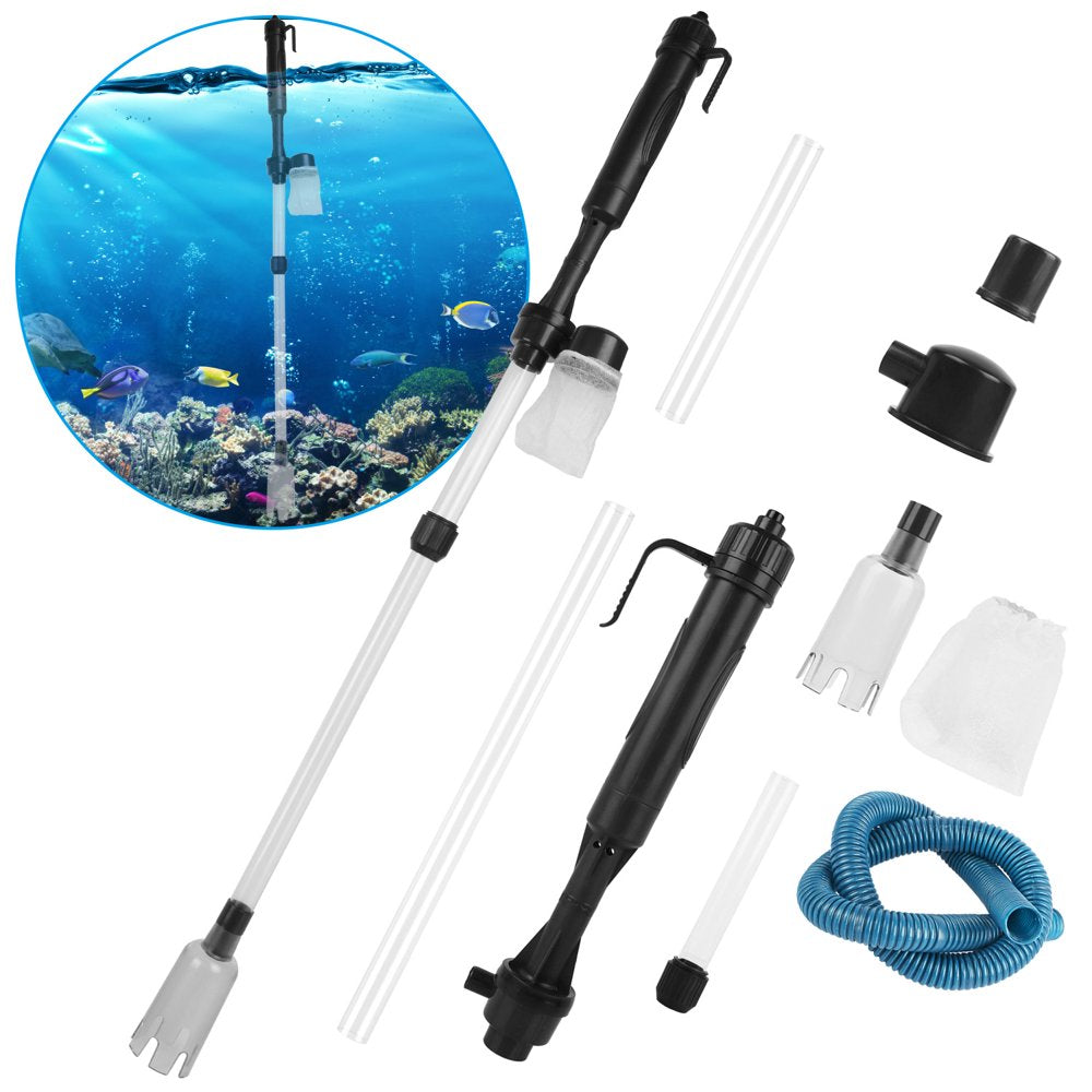 Aquarium Manual Cleaner Tool, Imountek Gravel Vacuum Cleaner Fish Tank Cleaning Syphon Water Animals & Pet Supplies > Pet Supplies > Fish Supplies > Aquarium Cleaning Supplies GPCT   