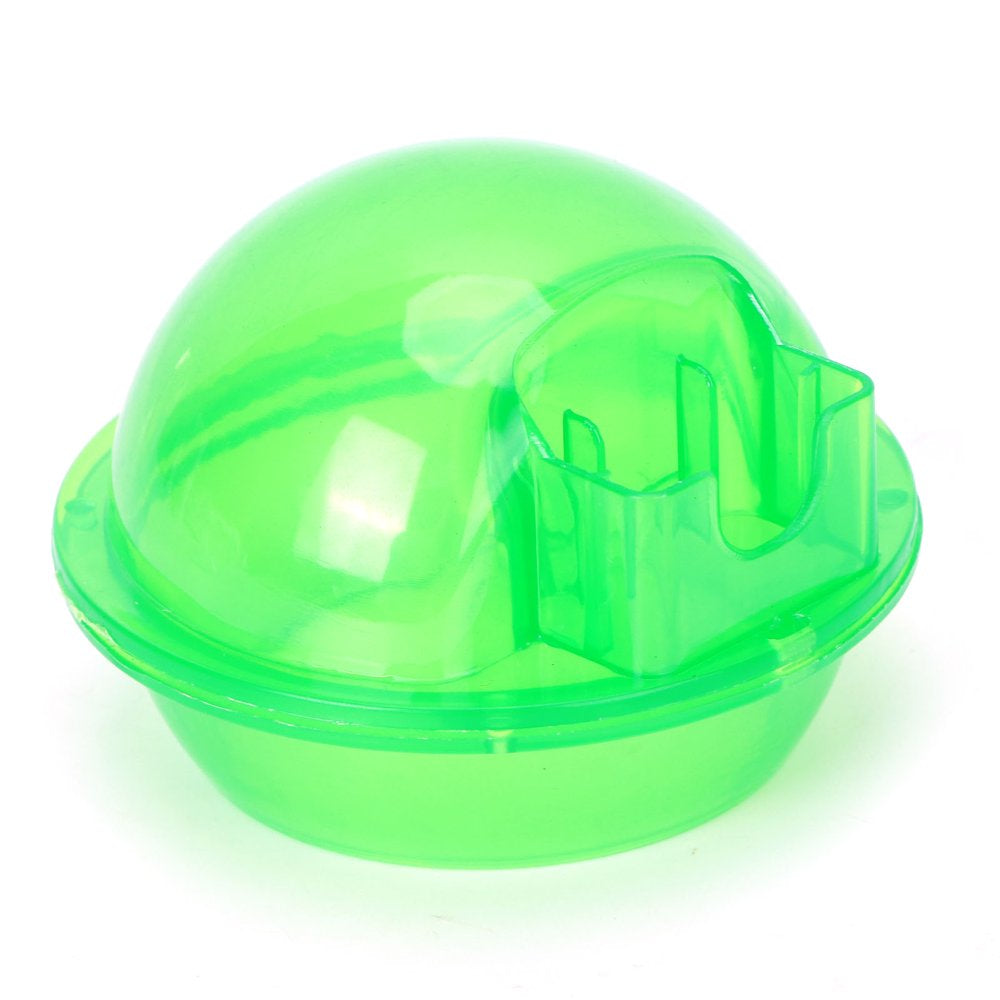 ESTINK Anti‑Escape Reptile Food Bowl,Suction Cup Reptile Feeder Translucent Aquatic Nursery Basin for Amphibian Reptile Tortoise Gecko Snake Lizard,Worm Live Fodder Container Animals & Pet Supplies > Pet Supplies > Reptile & Amphibian Supplies > Reptile & Amphibian Food Estink   