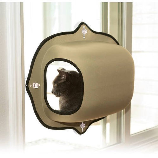 K&H Pet Products EZ Mount Window Cat Bed, Small, Brown, 27-In Animals & Pet Supplies > Pet Supplies > Cat Supplies > Cat Beds K&H Pet Products   