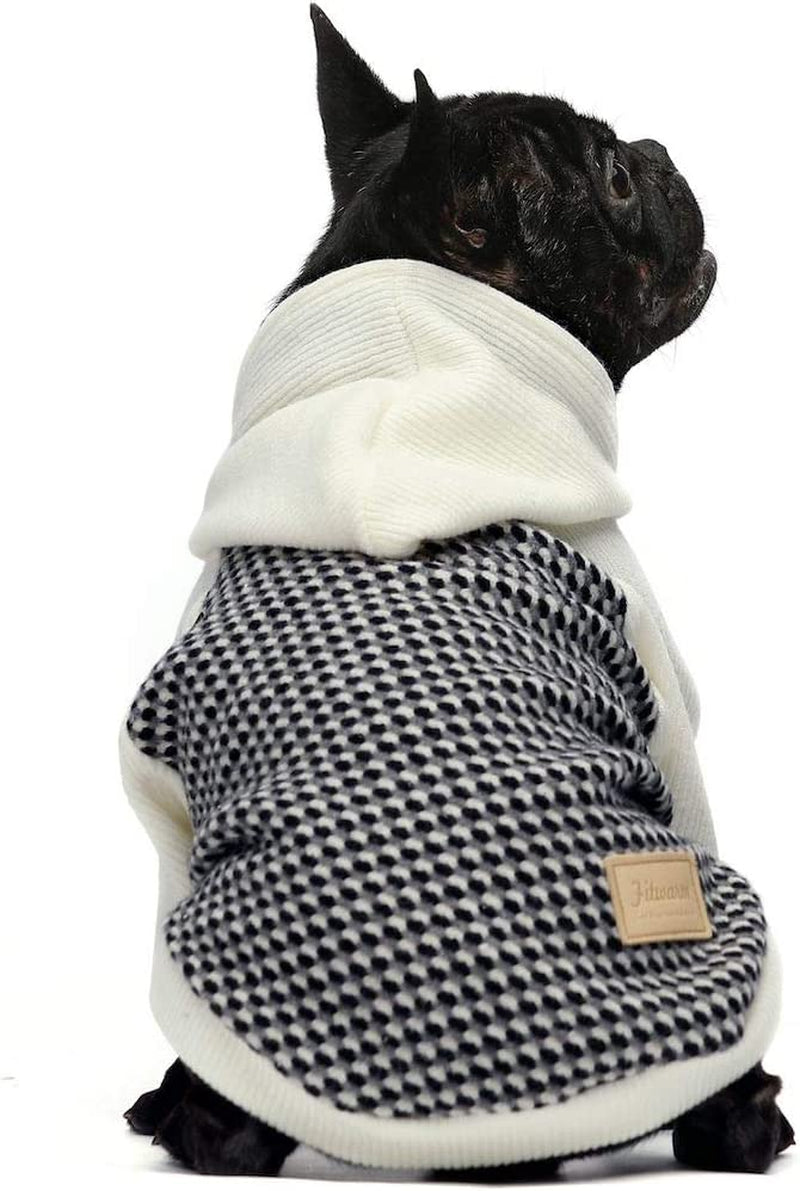 Fitwarm Knitted Pet Clothes Dog Sweater Hoodie Sweatshirts Pullover Cat Jackets Red Medium Animals & Pet Supplies > Pet Supplies > Dog Supplies > Dog Apparel Fitwarm Grey Small 