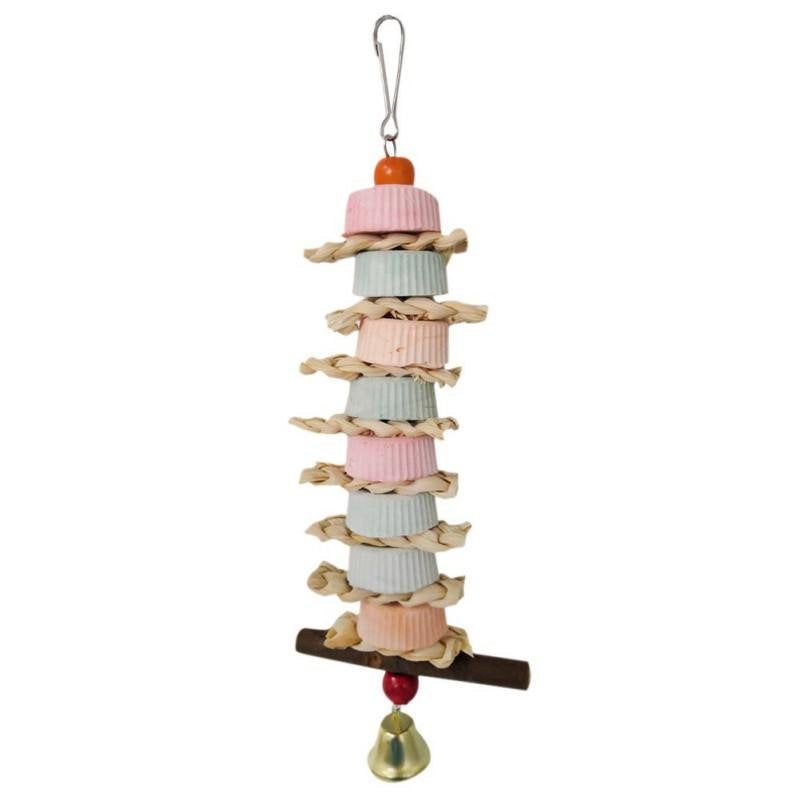 Birds Parrot Grinding Stone Chewing Toy Mouth Molars Stone Toys Hanging String Parrot Cage Parakeet Cockatiel Toy Mineral, 8.66 Inches Animals & Pet Supplies > Pet Supplies > Bird Supplies > Bird Toys Pretty Comy   